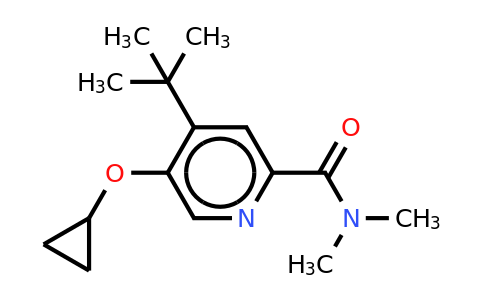 CAS 1243320-95-7 | 4-Tert-butyl-5-cyclopropoxy-N,n-dimethylpicolinamide