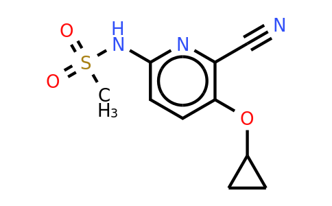 CAS 1243321-02-9 | N-(6-cyano-5-cyclopropoxypyridin-2-YL)methanesulfonamide