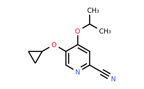 CAS 1243321-12-1 | 5-Cyclopropoxy-4-isopropoxypicolinonitrile