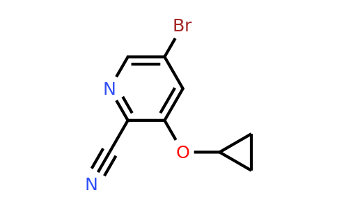 CAS 1243321-16-5 | 5-Bromo-3-cyclopropoxypicolinonitrile