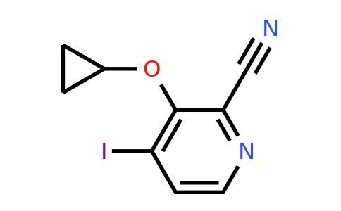 CAS 1243321-17-6 | 3-Cyclopropoxy-4-iodopicolinonitrile
