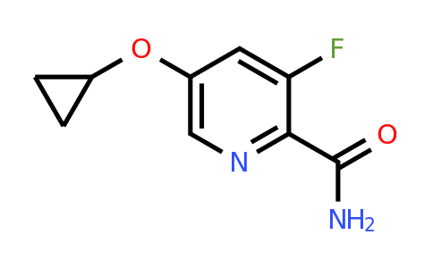 CAS 1243321-24-5 | 5-Cyclopropoxy-3-fluoropicolinamide