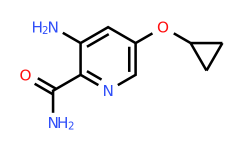 CAS 1243321-29-0 | 3-Amino-5-cyclopropoxypicolinamide