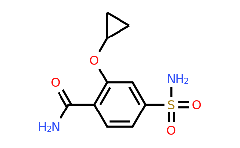 CAS 1243321-49-4 | 2-Cyclopropoxy-4-sulfamoylbenzamide
