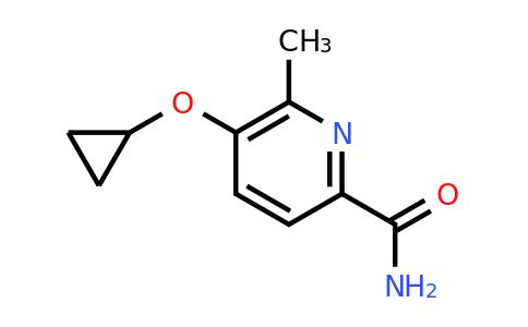CAS 1243321-63-2 | 5-Cyclopropoxy-6-methylpicolinamide