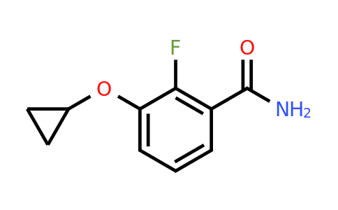 CAS 1243321-69-8 | 3-Cyclopropoxy-2-fluorobenzamide