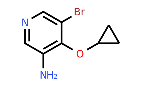 CAS 1243321-74-5 | 5-Bromo-4-cyclopropoxypyridin-3-amine
