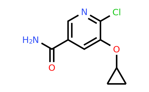 CAS 1243321-83-6 | 6-Chloro-5-cyclopropoxynicotinamide