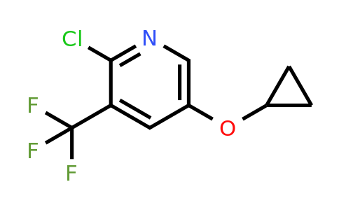 CAS 1243321-87-0 | 2-Chloro-5-cyclopropoxy-3-(trifluoromethyl)pyridine