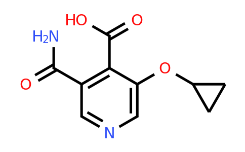 CAS 1243321-90-5 | 3-Carbamoyl-5-cyclopropoxyisonicotinic acid