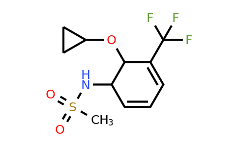 CAS 1243321-95-0 | N-(6-cyclopropoxy-5-(trifluoromethyl)cyclohexa-2,4-dienyl)methanesulfonamide