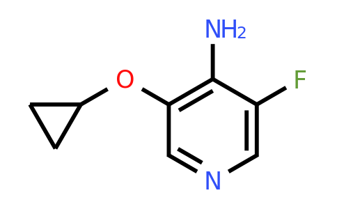 CAS 1243321-97-2 | 3-Cyclopropoxy-5-fluoropyridin-4-amine