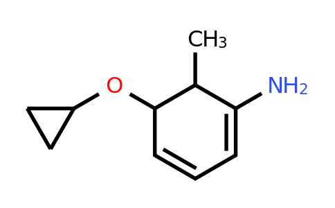 CAS 1243322-02-2 | 5-Cyclopropoxy-6-methylcyclohexa-1,3-dien-1-amine