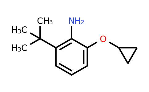 CAS 1243322-05-5 | 2-Tert-butyl-6-cyclopropoxyaniline
