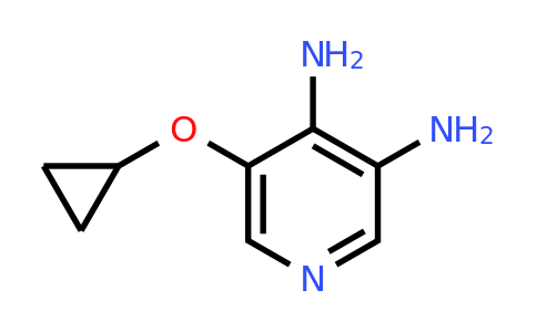CAS 1243322-09-9 | 5-Cyclopropoxypyridine-3,4-diamine