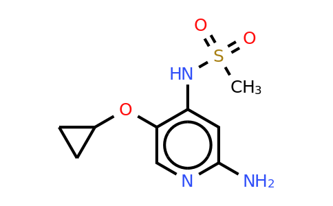 CAS 1243322-15-7 | N-(2-amino-5-cyclopropoxypyridin-4-YL)methanesulfonamide