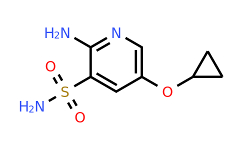CAS 1243322-17-9 | 2-Amino-5-cyclopropoxypyridine-3-sulfonamide
