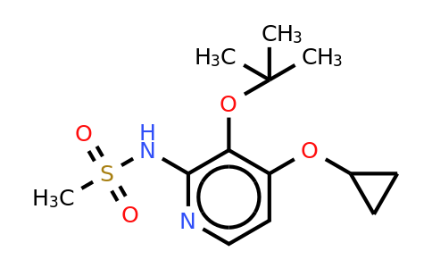 CAS 1243322-23-7 | N-(3-tert-butoxy-4-cyclopropoxypyridin-2-YL)methanesulfonamide