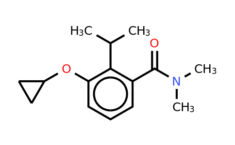 CAS 1243322-43-1 | 3-Cyclopropoxy-2-isopropyl-N,n-dimethylbenzamide