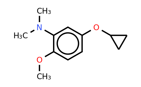 CAS 1243322-48-6 | 5-Cyclopropoxy-2-methoxy-N,n-dimethylaniline