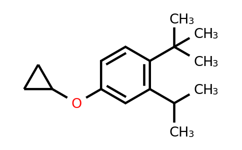 CAS 1243322-52-2 | 1-Tert-butyl-4-cyclopropoxy-2-isopropylbenzene