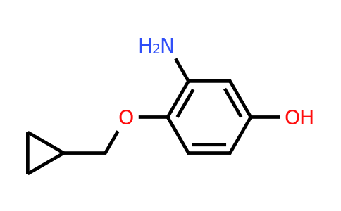CAS 1243322-55-5 | 3-Amino-4-(cyclopropylmethoxy)phenol