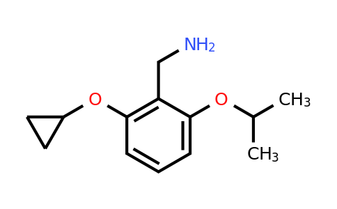 CAS 1243322-59-9 | (2-Cyclopropoxy-6-isopropoxyphenyl)methanamine