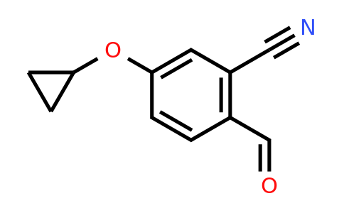 CAS 1243322-60-2 | 5-Cyclopropoxy-2-formylbenzonitrile