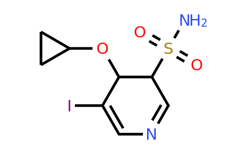 CAS 1243322-62-4 | 4-Cyclopropoxy-5-iodo-3,4-dihydropyridine-3-sulfonamide