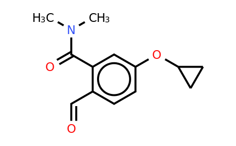 CAS 1243322-63-5 | 5-Cyclopropoxy-2-formyl-N,n-dimethylbenzamide