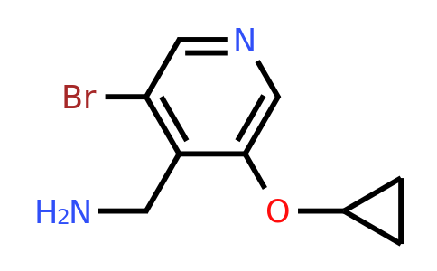 CAS 1243322-74-8 | (3-Bromo-5-cyclopropoxypyridin-4-YL)methanamine