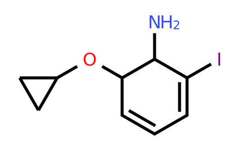 CAS 1243322-75-9 | 6-Cyclopropoxy-2-iodocyclohexa-2,4-dienamine