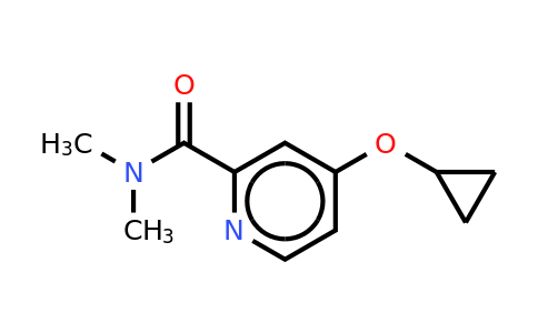 CAS 1243322-77-1 | 4-Cyclopropoxy-N,n-dimethylpicolinamide