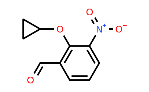 CAS 1243322-81-7 | 2-Cyclopropoxy-3-nitrobenzaldehyde