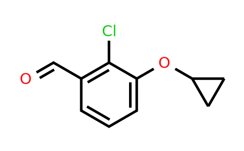 CAS 1243322-87-3 | 2-Chloro-3-cyclopropoxybenzaldehyde
