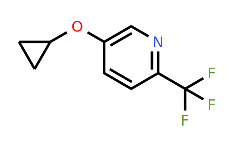 CAS 1243322-99-7 | 5-Cyclopropoxy-2-(trifluoromethyl)pyridine