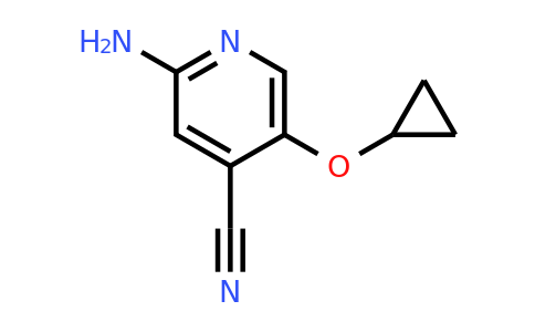 CAS 1243323-20-7 | 2-Amino-5-cyclopropoxyisonicotinonitrile