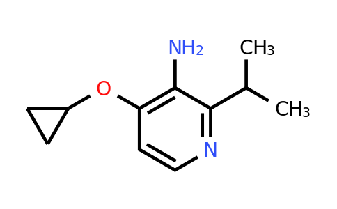 CAS 1243323-25-2 | 4-Cyclopropoxy-2-(propan-2-YL)pyridin-3-amine