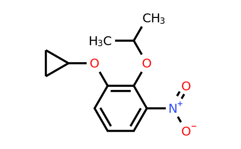 CAS 1243323-31-0 | 1-Cyclopropoxy-2-isopropoxy-3-nitrobenzene