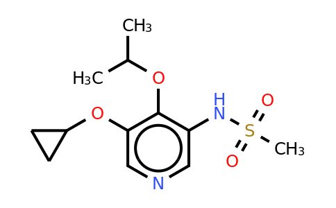 CAS 1243323-33-2 | N-(5-cyclopropoxy-4-isopropoxypyridin-3-YL)methanesulfonamide