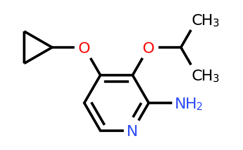 CAS 1243323-39-8 | 4-Cyclopropoxy-3-isopropoxypyridin-2-amine