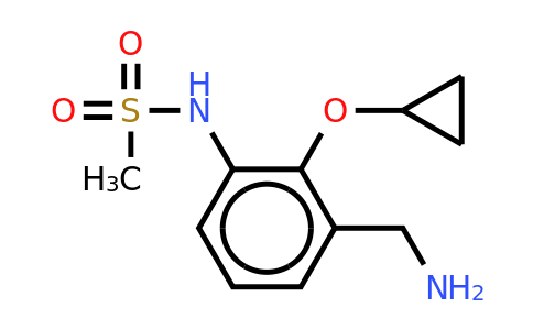 CAS 1243323-48-9 | N-(3-(aminomethyl)-2-cyclopropoxyphenyl)methanesulfonamide