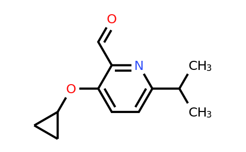 CAS 1243323-57-0 | 3-Cyclopropoxy-6-isopropylpicolinaldehyde