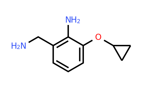 CAS 1243323-58-1 | 2-(Aminomethyl)-6-cyclopropoxyaniline