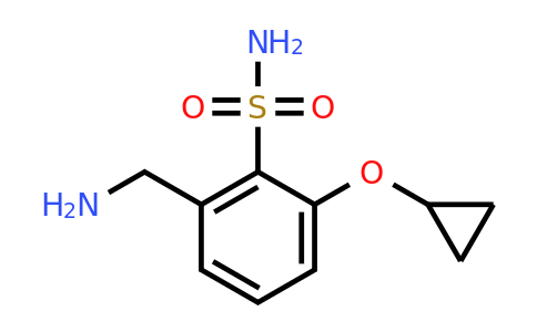 CAS 1243323-61-6 | 2-(Aminomethyl)-6-cyclopropoxybenzenesulfonamide