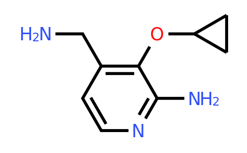 CAS 1243323-64-9 | 4-(Aminomethyl)-3-cyclopropoxypyridin-2-amine