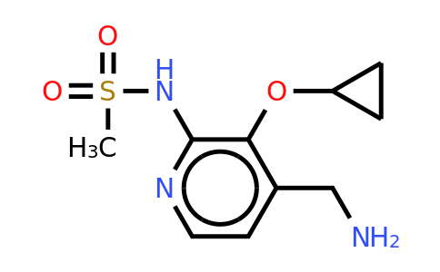 CAS 1243323-67-2 | N-(4-(aminomethyl)-3-cyclopropoxypyridin-2-YL)methanesulfonamide
