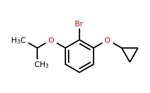CAS 1243323-91-2 | 2-Bromo-1-cyclopropoxy-3-isopropoxybenzene