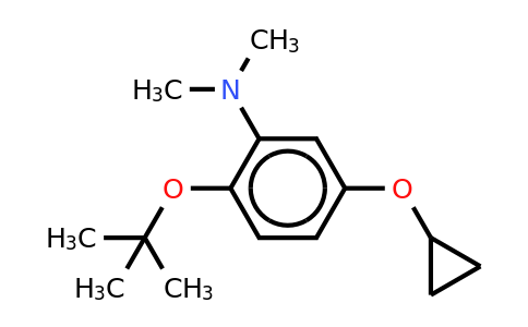 CAS 1243323-93-4 | 2-Tert-butoxy-5-cyclopropoxy-N,n-dimethylaniline