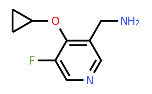 CAS 1243324-09-5 | (4-Cyclopropoxy-5-fluoropyridin-3-YL)methanamine